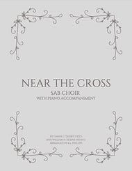 Near the Cross SAB choral sheet music cover Thumbnail